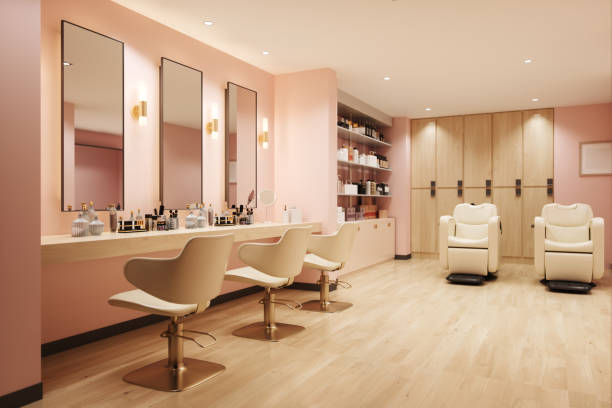 Shiny Salon Interior
